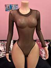Load image into Gallery viewer, Mesh Bodysuit (Chocolate)
