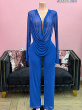Load image into Gallery viewer, Anita Pants Set (Blue)
