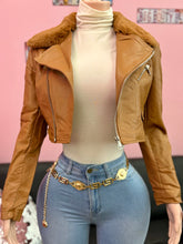 Load image into Gallery viewer, Tori Biker Jacket (Brown)
