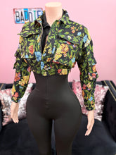 Load image into Gallery viewer, Jacquard Jacket (Black)
