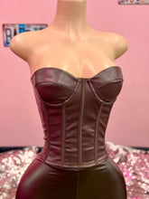 Load image into Gallery viewer, Chic Corset (Brown)
