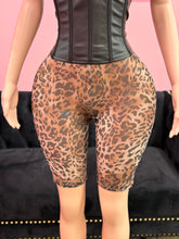 Load image into Gallery viewer, Animal Print Above The Knee Shorts (Cheetah)
