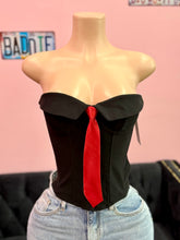 Load image into Gallery viewer, Out Of Office Corset (Black)
