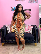 Load image into Gallery viewer, Kobra Romper (Orange)
