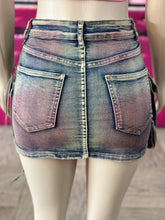 Load image into Gallery viewer, Acid Denim Skirt
