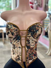 Load image into Gallery viewer, Jacquard Corset Top
