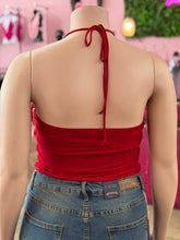 Load image into Gallery viewer, Plus Size Haute Top (Red)
