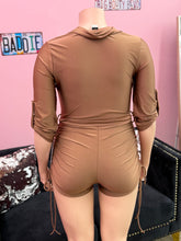 Load image into Gallery viewer, Plus Size Armani Romper (Brown)
