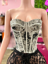 Load image into Gallery viewer, Jacquard Corset ( Gray)
