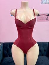 Load image into Gallery viewer, Snatched Bodysuit (Wine)
