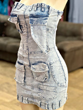 Load image into Gallery viewer, Chaise Denim Dress
