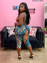Load image into Gallery viewer, Kobra Romper (Blue)
