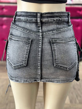 Load image into Gallery viewer, Acid Denim Skirt
