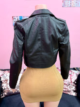 Load image into Gallery viewer, Vegan Leather Jacket
