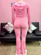 Load image into Gallery viewer, Plus Size Velour Baddie Set (Pink)
