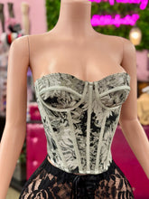 Load image into Gallery viewer, Jacquard Corset ( Gray)
