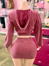 Load image into Gallery viewer, Jennifer Skirt Set (Raspberry)
