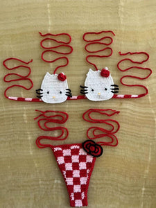 Kitty Bikini Set