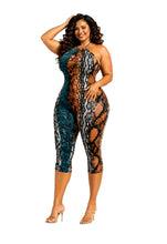 Load image into Gallery viewer, Kobra Romper (Blue)
